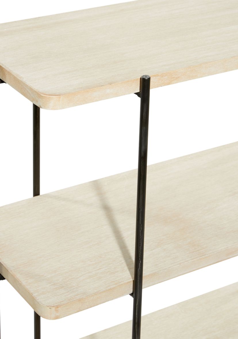 Contemporary Wood Console Table