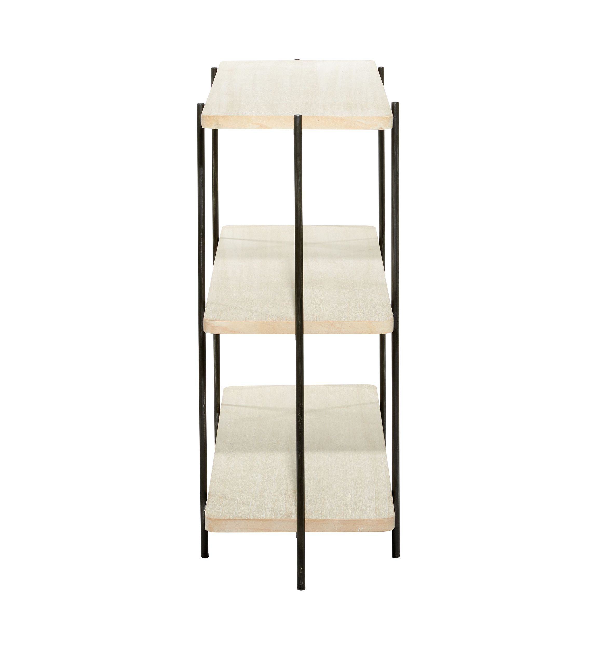 Contemporary Wood Console Table