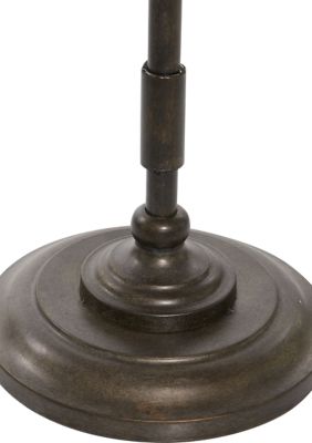 Industrial Metal Accent Table