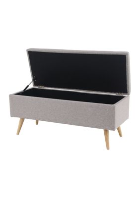 Modern Polyester Storage Bench