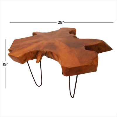 Contemporary Wood Coffee Table