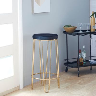 Contemporary Metal Bar Stool