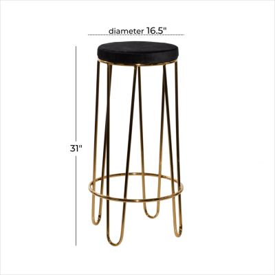 Contemporary Metal Bar Stool