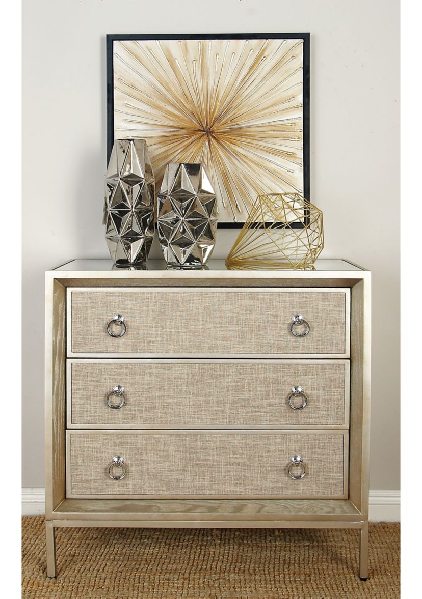 Glam Wooden Chest