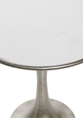 Industrial Ceramic Accent Table