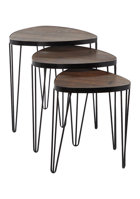 Monroe Lane Industrial Iron Accent Table