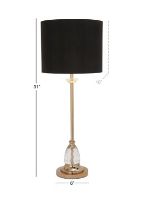 Glam Metal Buffet Lamp