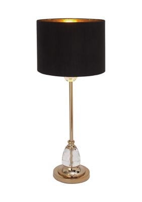 Glam Metal Buffet Lamp