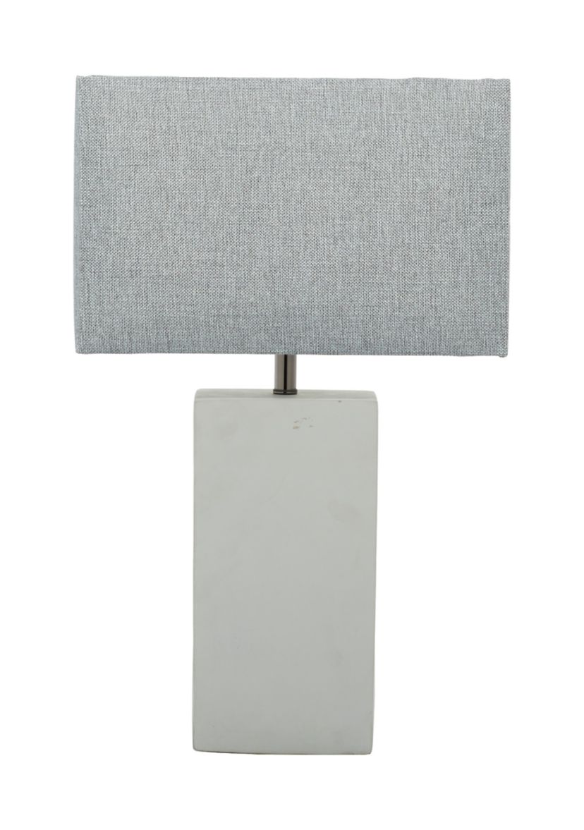 Traditional Cement Stone Table Lamp