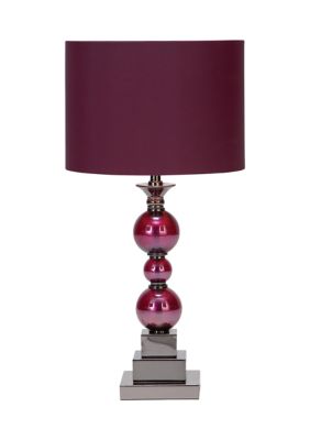 Glam Glass Table Lamp - Set of 2