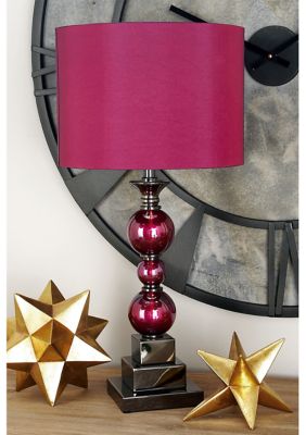 Glam Glass Table Lamp - Set of 2