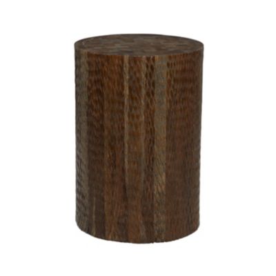 Contemporary Teak Wood Accent Table