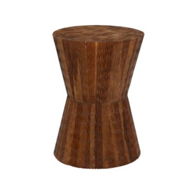 Contemporary Teak Wood Accent Table