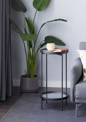 Contemporary Metal Accent Table