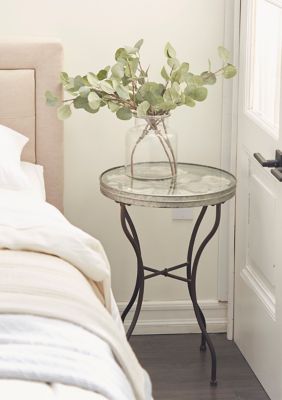 Farmhouse Metal Accent Table