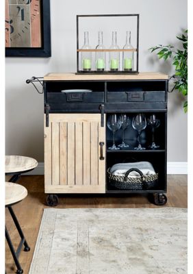 Industrial Wooden Cabinet