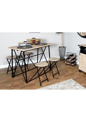Industrial Wood Dining Table