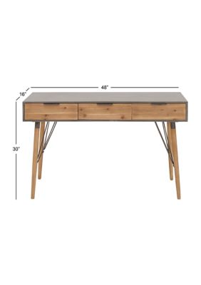 Modern Wood Console Table