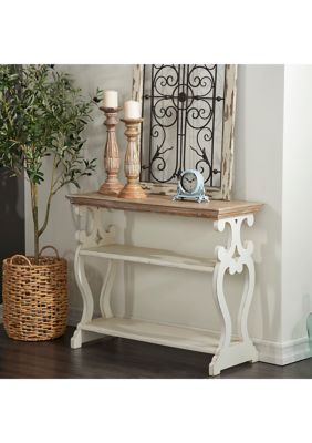 Modern Wood Console Table