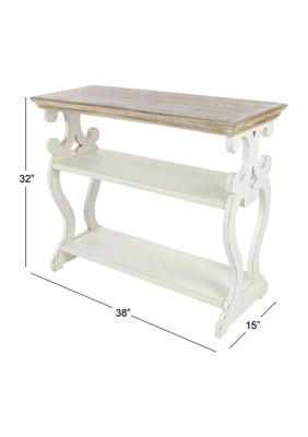 Modern Wood Console Table