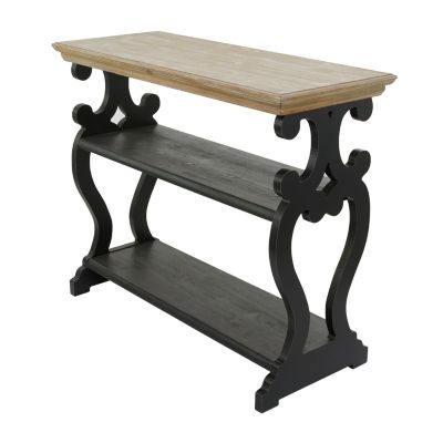 Farmhouse Wood Console Table