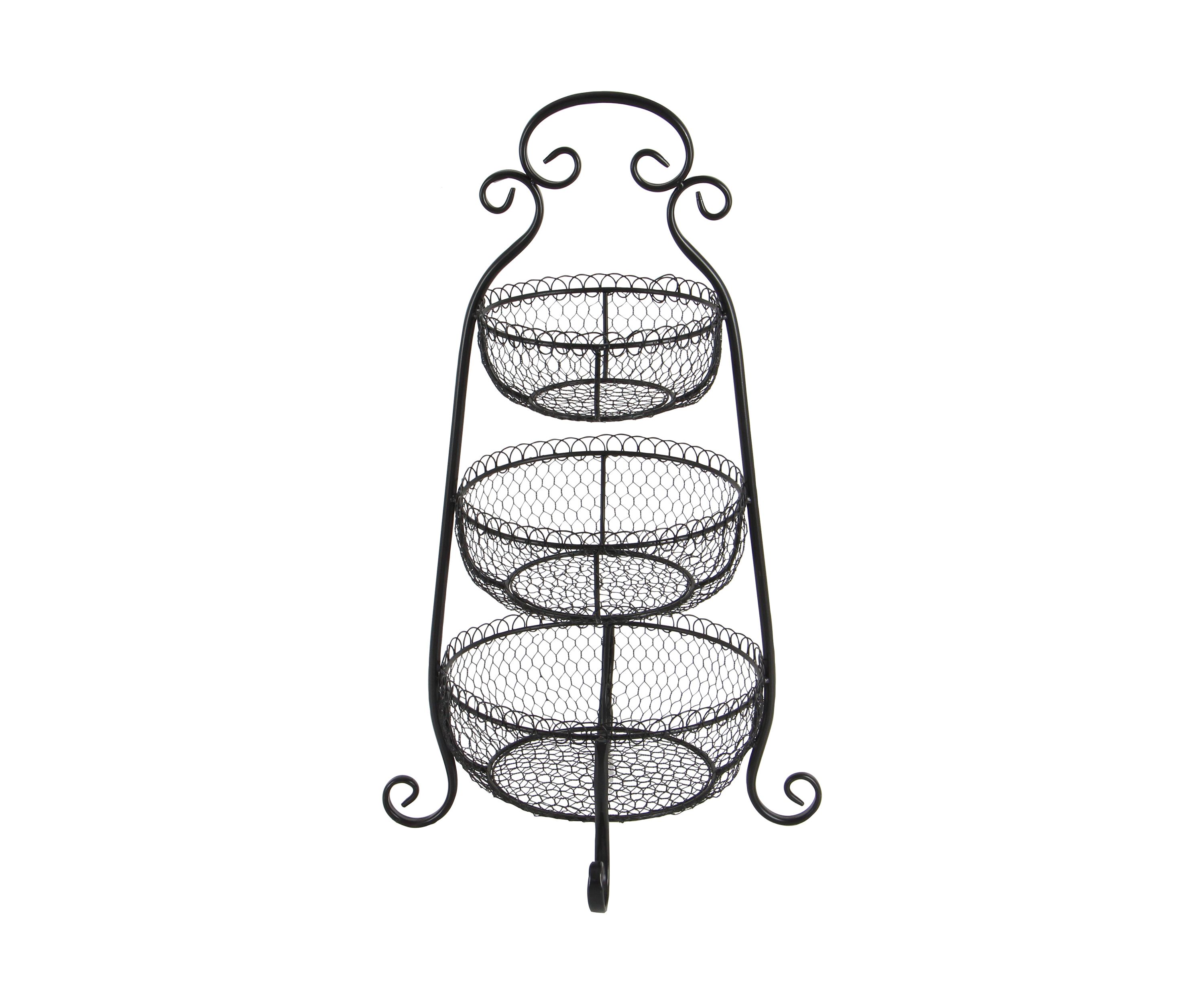 Farmhouse Metal Tiered Server