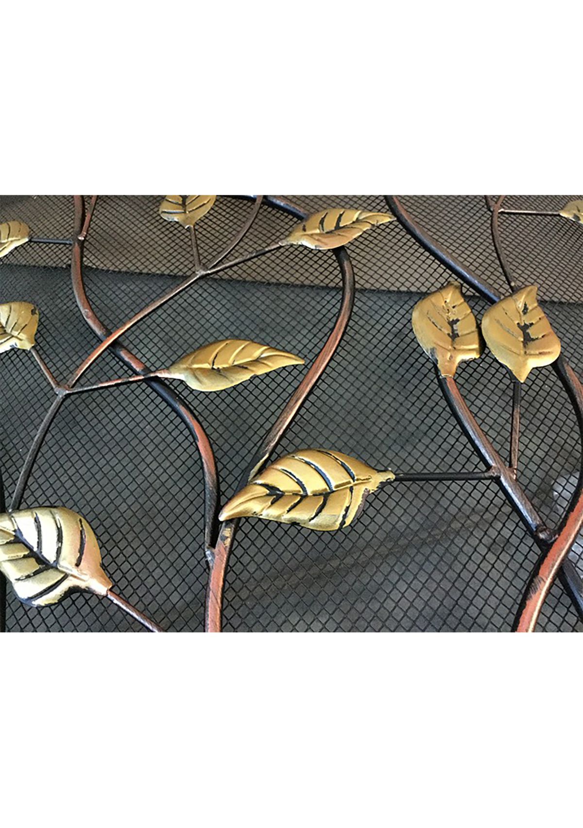 Farmhouse Metal Fireplace Screen