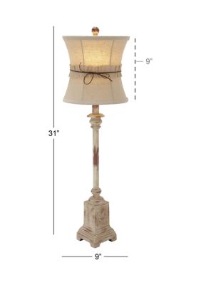 Nautical Polystone Buffet Lamp - Set of 2