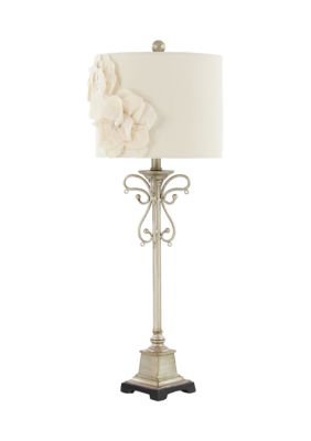 Glam Metal Buffet Lamp - Set of 2