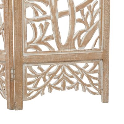 Modern Farmhouse Wooden Room Divider Screen