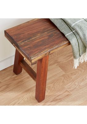 Industrial Wood Bench