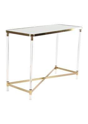 Contemporary Metal Console Table