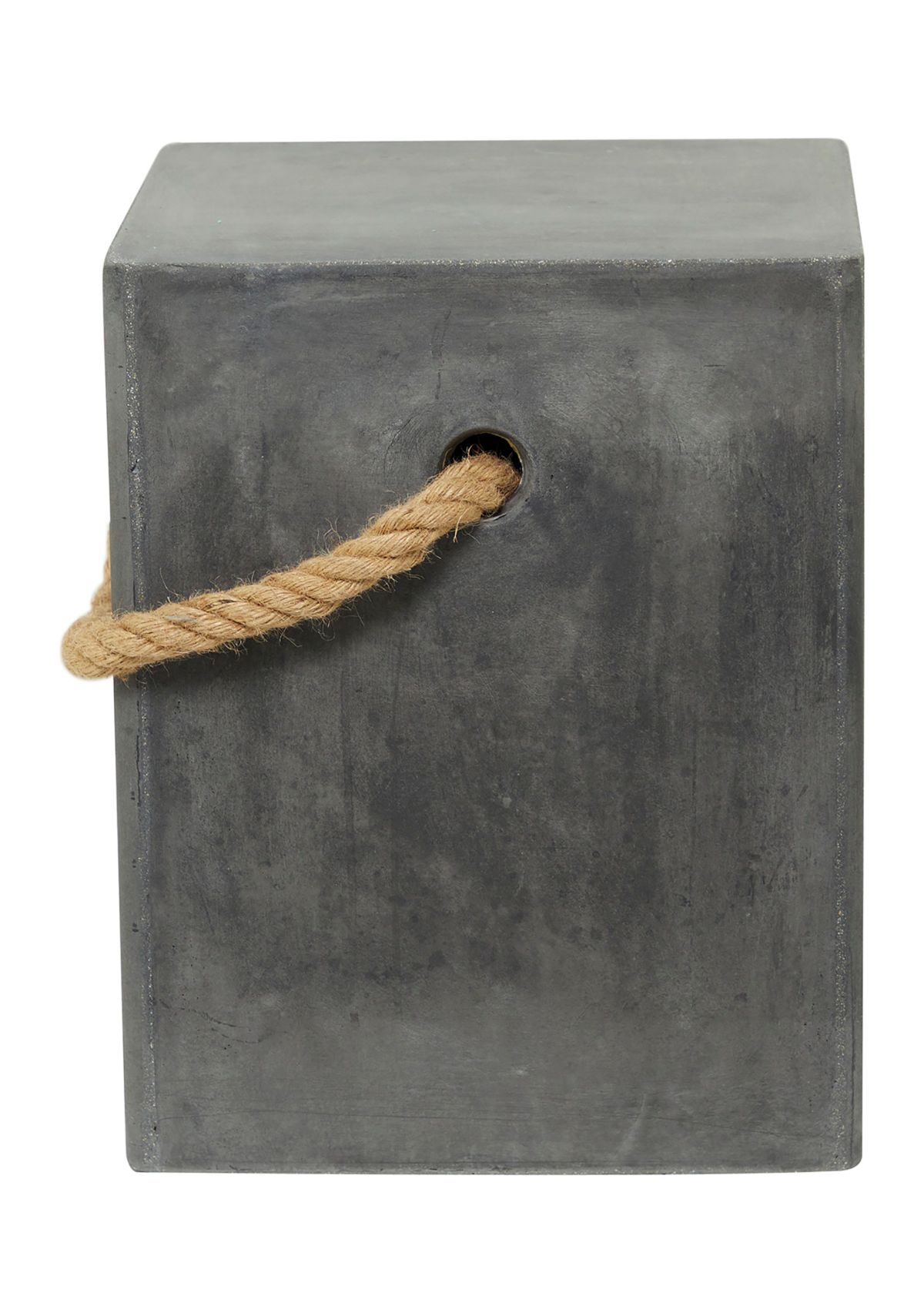 Contemporary Magnesium Oxide Outdoor Accent Table