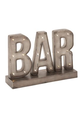 Industrial Metal Decorative Sign