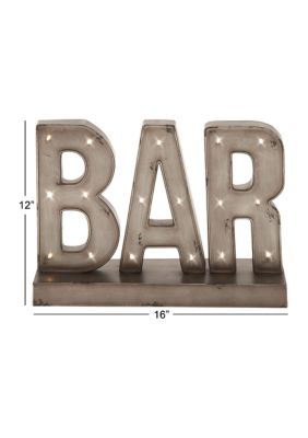 Industrial Metal Decorative Sign