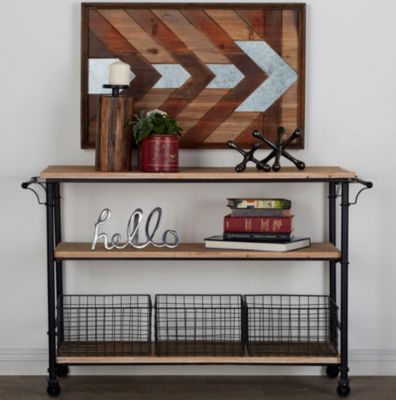 Industrial Wood Storage Unit