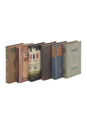 Traditional Wooden Box - Set of 6