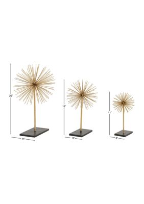 Contemporary Metal Sculpture - Set of 3