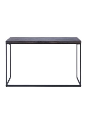 Contemporary Wood Console Table