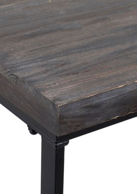 Contemporary Wood Console Table