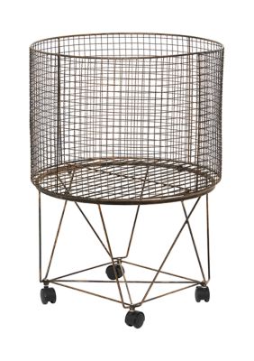 Farmhouse Metal Storage Cart