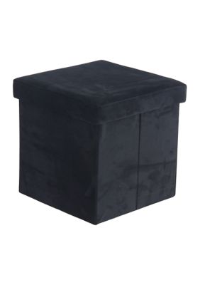 Modern Polyester Storage Stool