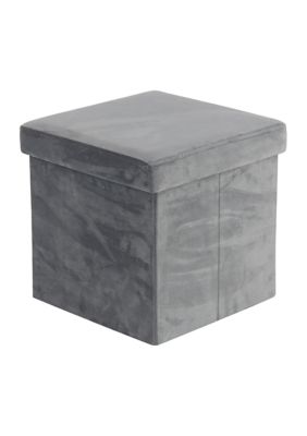 Modern Polyester Storage Stool