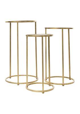 Glam Metal Accent Table - Set of 3