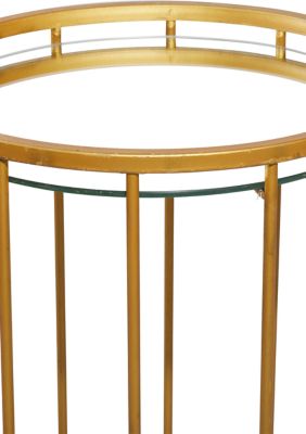 Contemporary Metal Accent Table - Set of 3