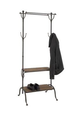 Wooden Clothes Rack