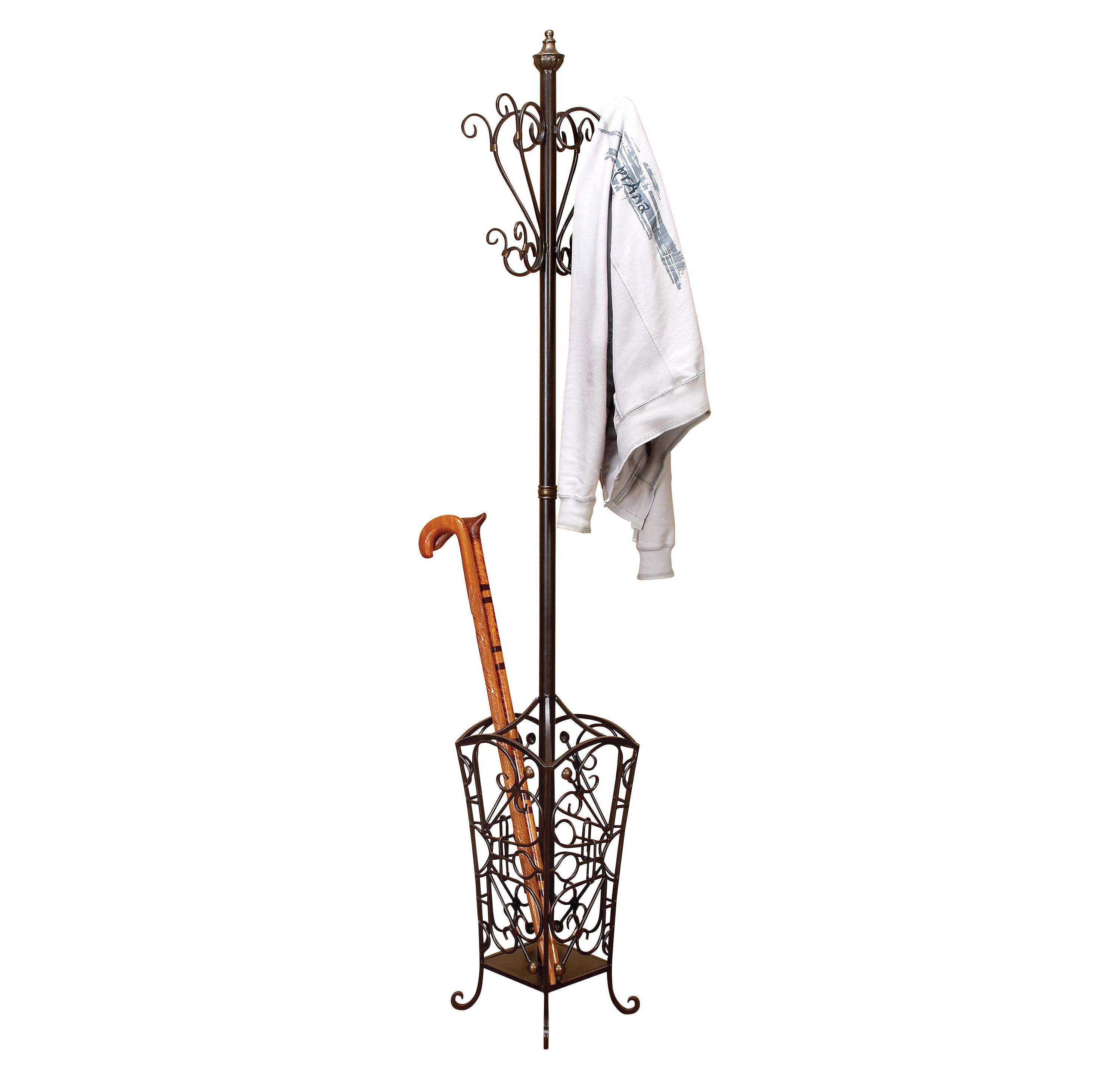 Traditional Metal Coat Rack