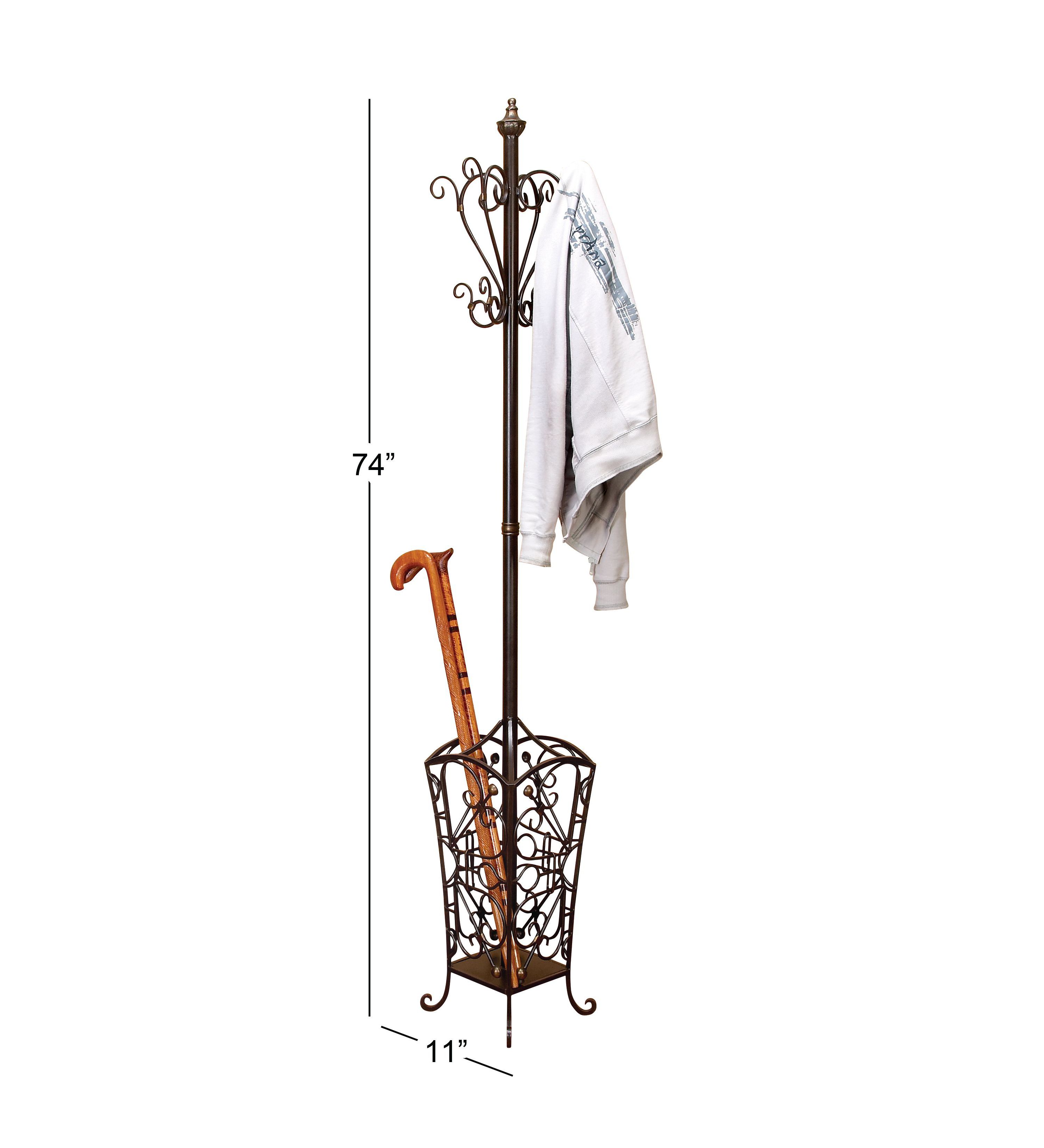Traditional Metal Coat Rack