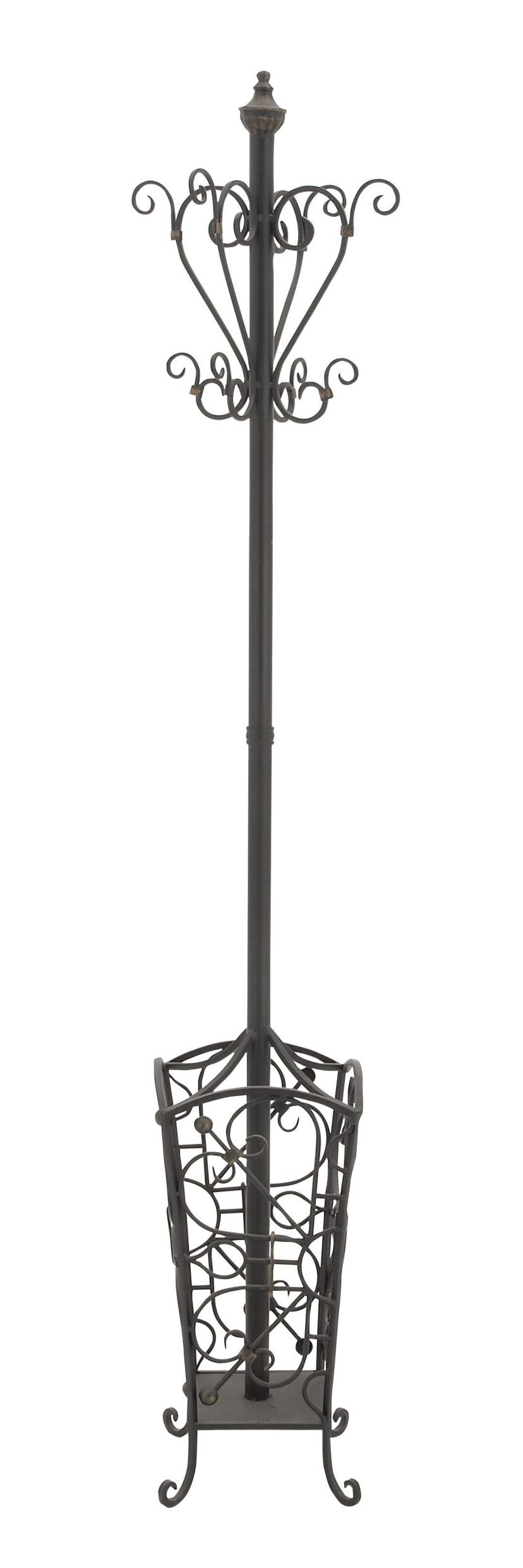 Traditional Metal Coat Rack