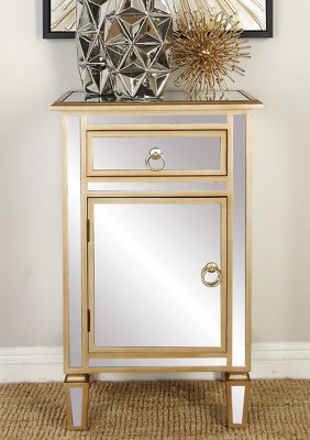 Glam Glass Cabinet